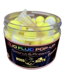 Pop Up Duo Fluo 15mm 50g Coconut Pineapple